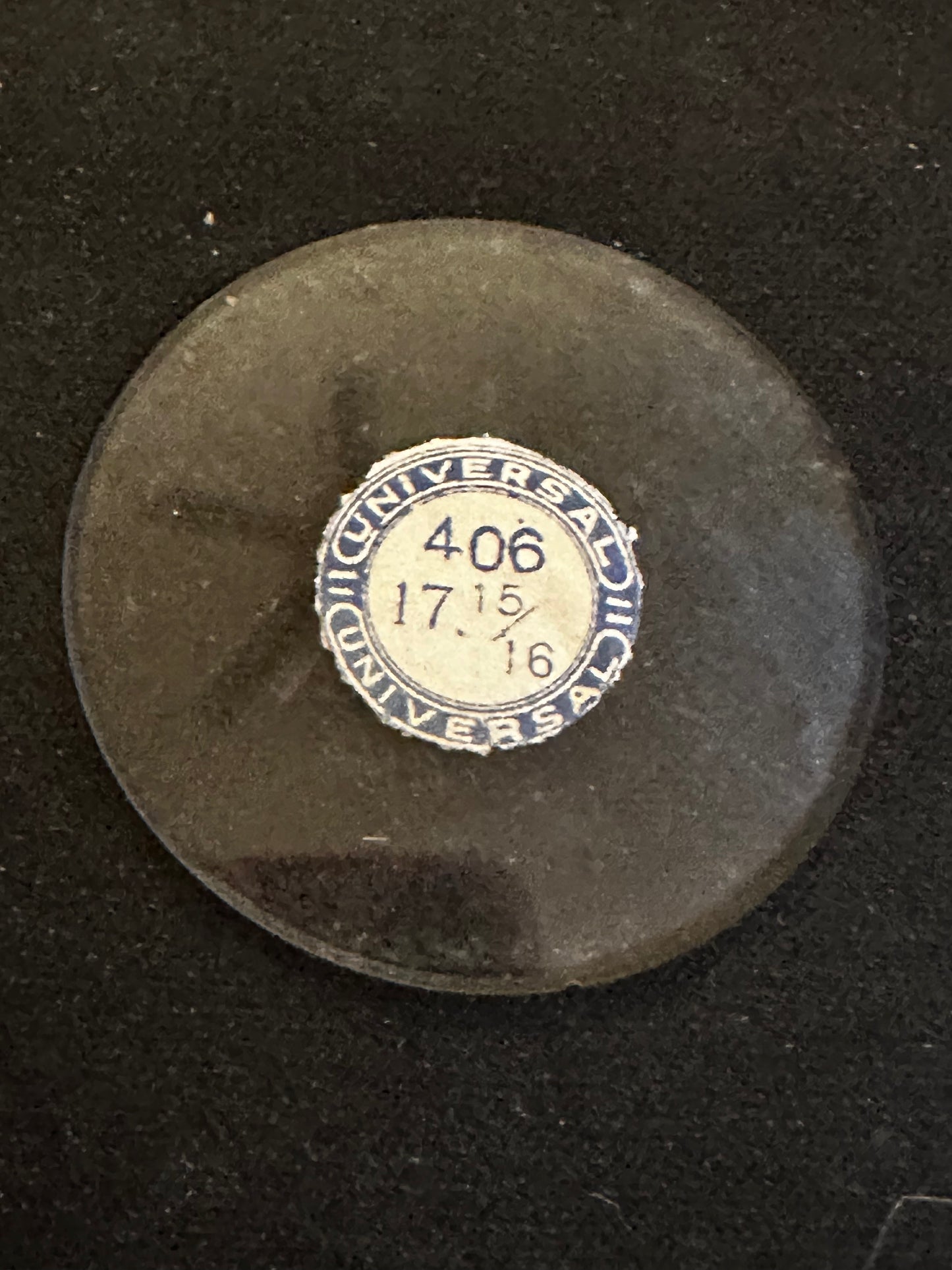 Universal Vintage Glass Watch Crystal 17-15/16 (40.6mm) - NOS