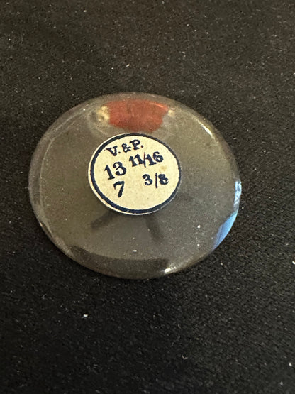 V&P Vintage Glass Watch Crystal 13-11/16 (30.9mm) - NOS