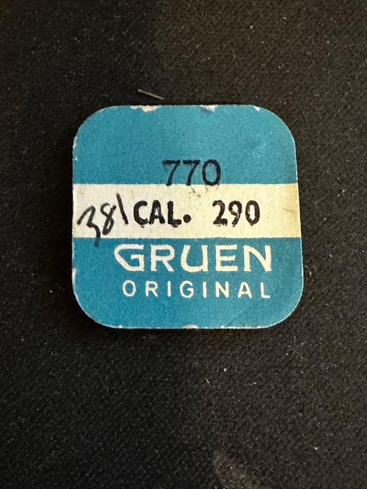 Gruen Factory Mainspring for caliber 290, 291 - Alloy