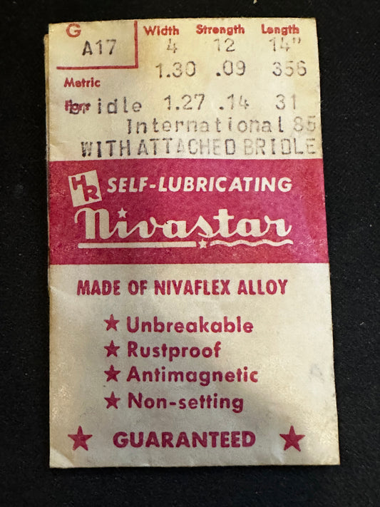 HR Nivastar Mainspring GA17 for International caliber 85 Automatic - Alloy