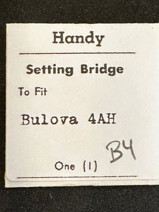 Handy Set Lever Bridge for Bulova caliber 4AH - new