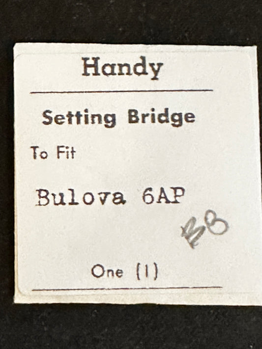 Handy Set Lever Bridge for Bulova caliber 6AP - new