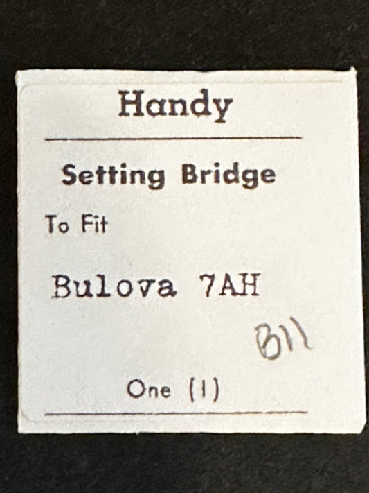 Handy Set Lever Bridge for Bulova caliber 7AH, 7AK - new