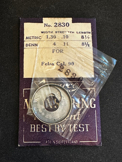 Marco Mainspring #2830 for Felsa caliber 99 - Steel