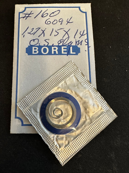 Borel Mainspring for 0s & 3/0s Elgin Factory No. 825 / 6094 - Alloy