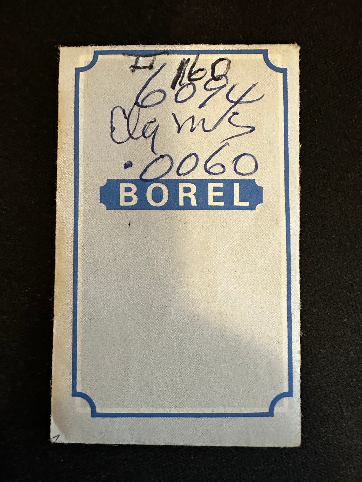 Borel Mainspring for 0s & 3/0s Elgin Factory No. 825 / 6094 - Alloy