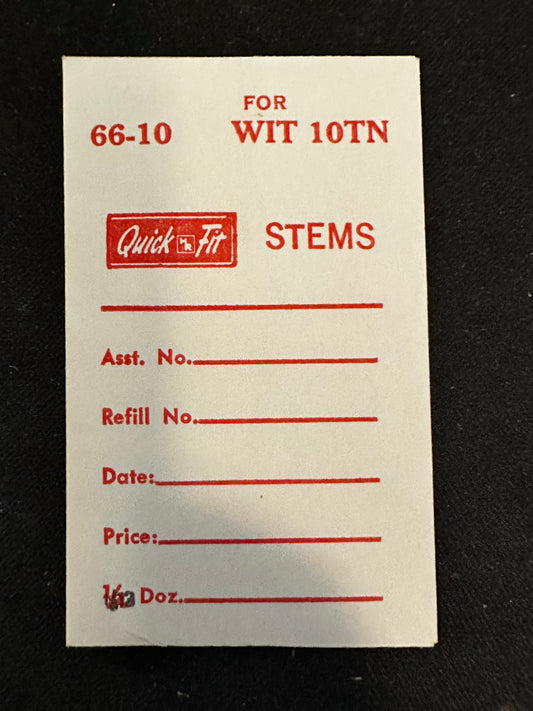 Quick Fit stem for Wittnauer for caliber 10TN - new in envelope