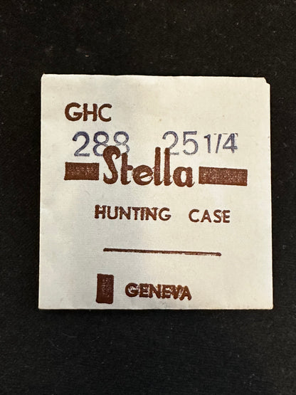 Stella GHC Hunting Case Crystal 28.8mm (size 25¼) - New