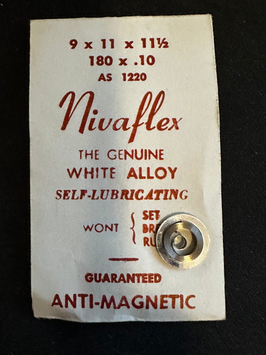 Nivaflex Unbreakable Mainspring for AS caliber 1220, 1221 - Alloy