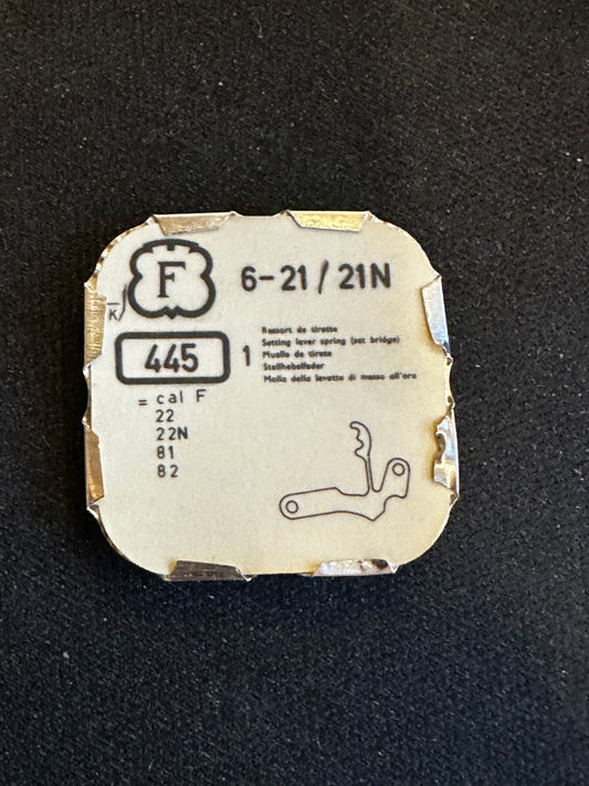 Set Lever Bridge for Felsa (F) 6 Ligne base caliber 21 / 21N movements