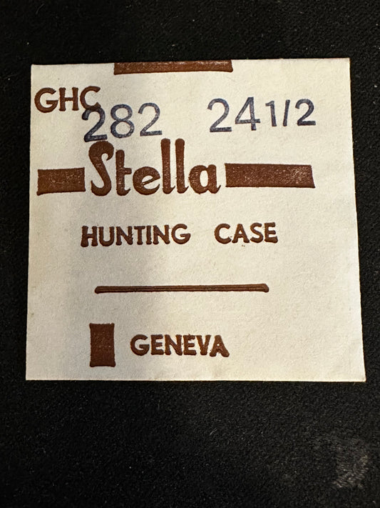 Stella GHC Hunting Case Crystal 28.2mm (size 24½) - New