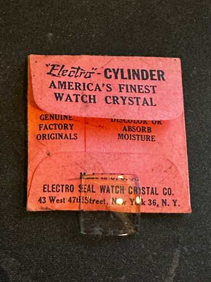 Electro-Seal CC 1591 Fancy Wrist Watch Crystal 15.9 x 15.9 for Westclox SW-15 - New