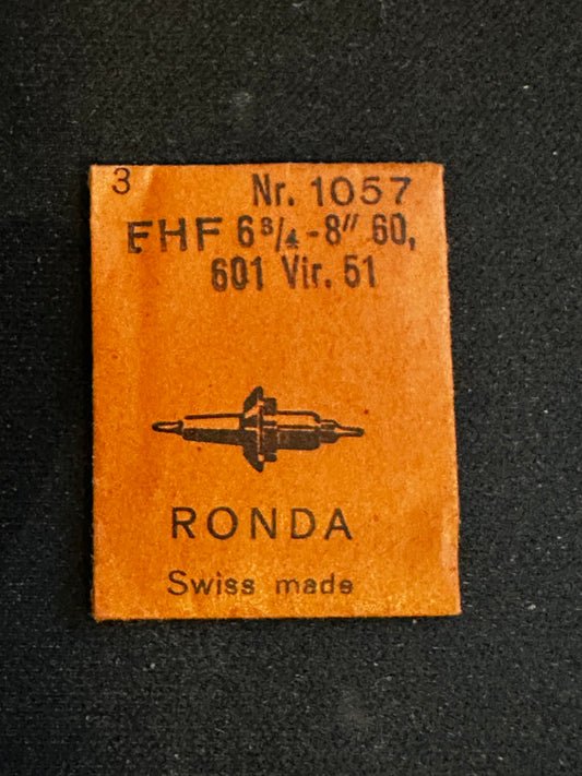 Ronda Balance Staffs (3) for Font (FHF) 6¾ x 8 ligne caliber 60, 601 - new