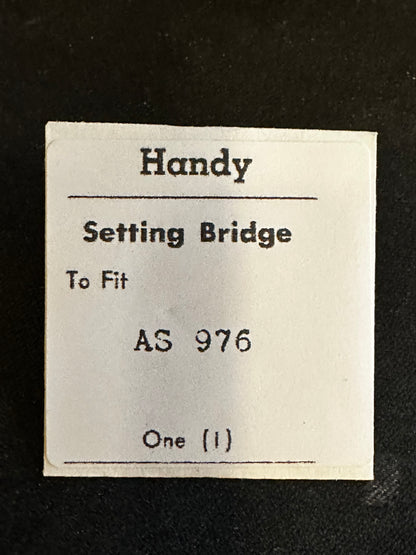 Handy Set Lever Bridge for AS caliber 976 - new