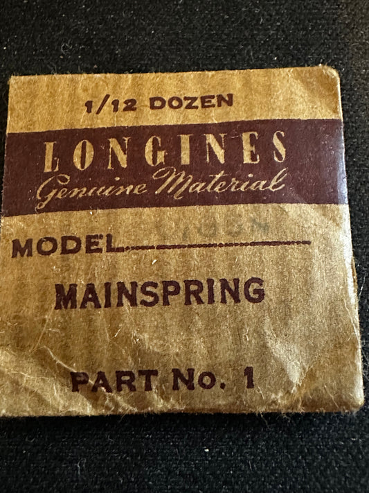 Longines Factory Mainspring for 10L caliber 10/85N - Steel