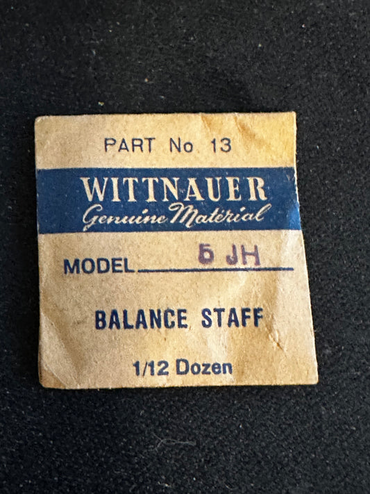 Wittnauer Factory Balance Staff for caliber 5JH - new