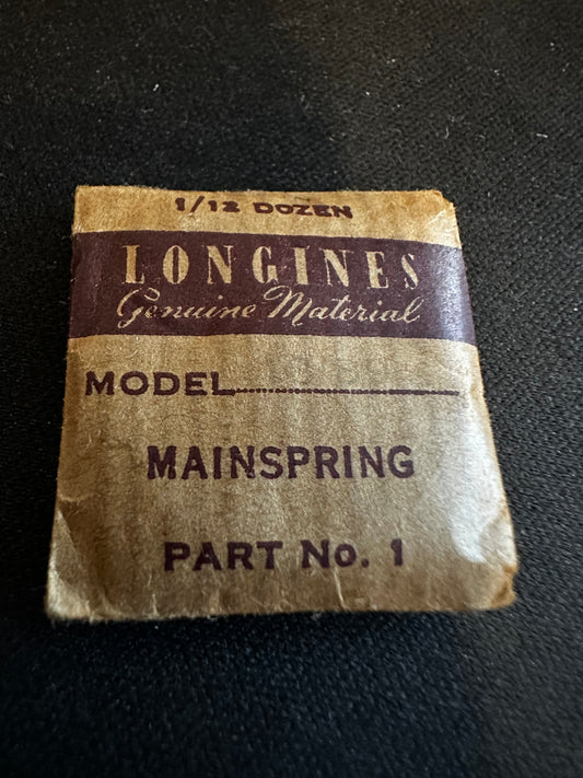 Longines Factory Mainspring for 18L caliber 18/89 - Steel