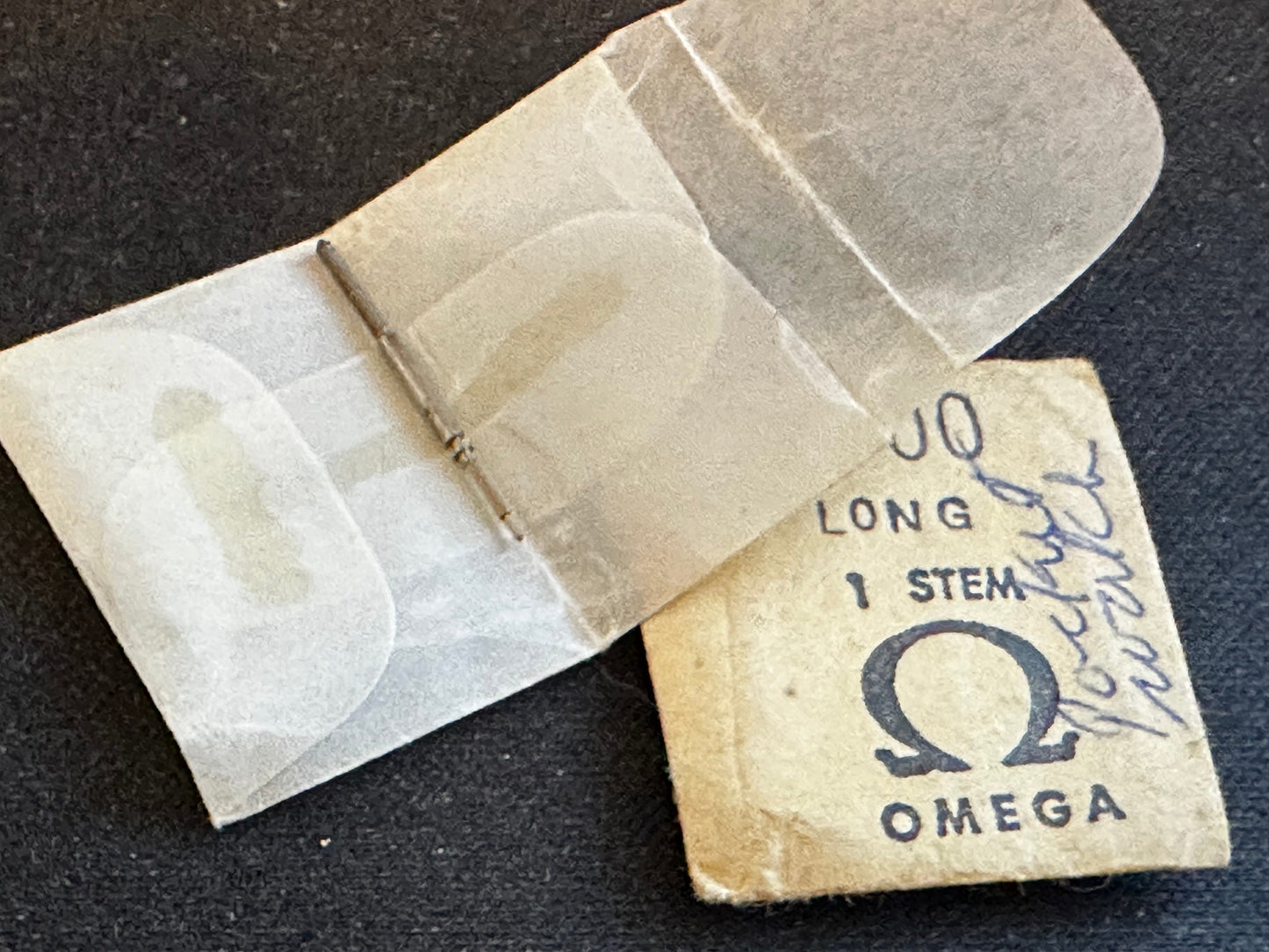 Omega Factory Stem for caliber 600 - new in envelope