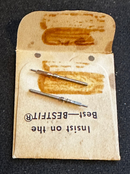 BESTFIT stems (2) for Fleurier caliber 350 - new in envelope