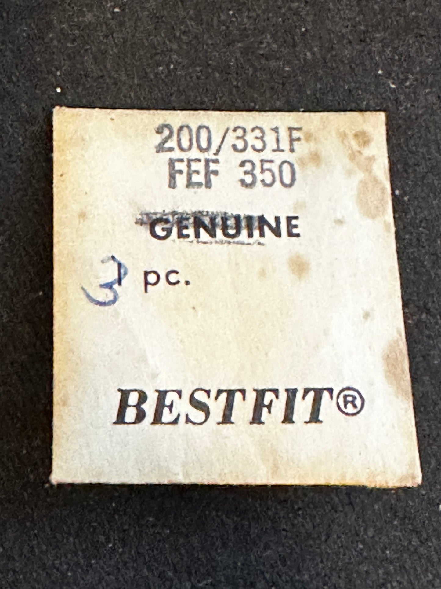 BESTFIT stems (2) for Fleurier caliber 350 - new in envelope