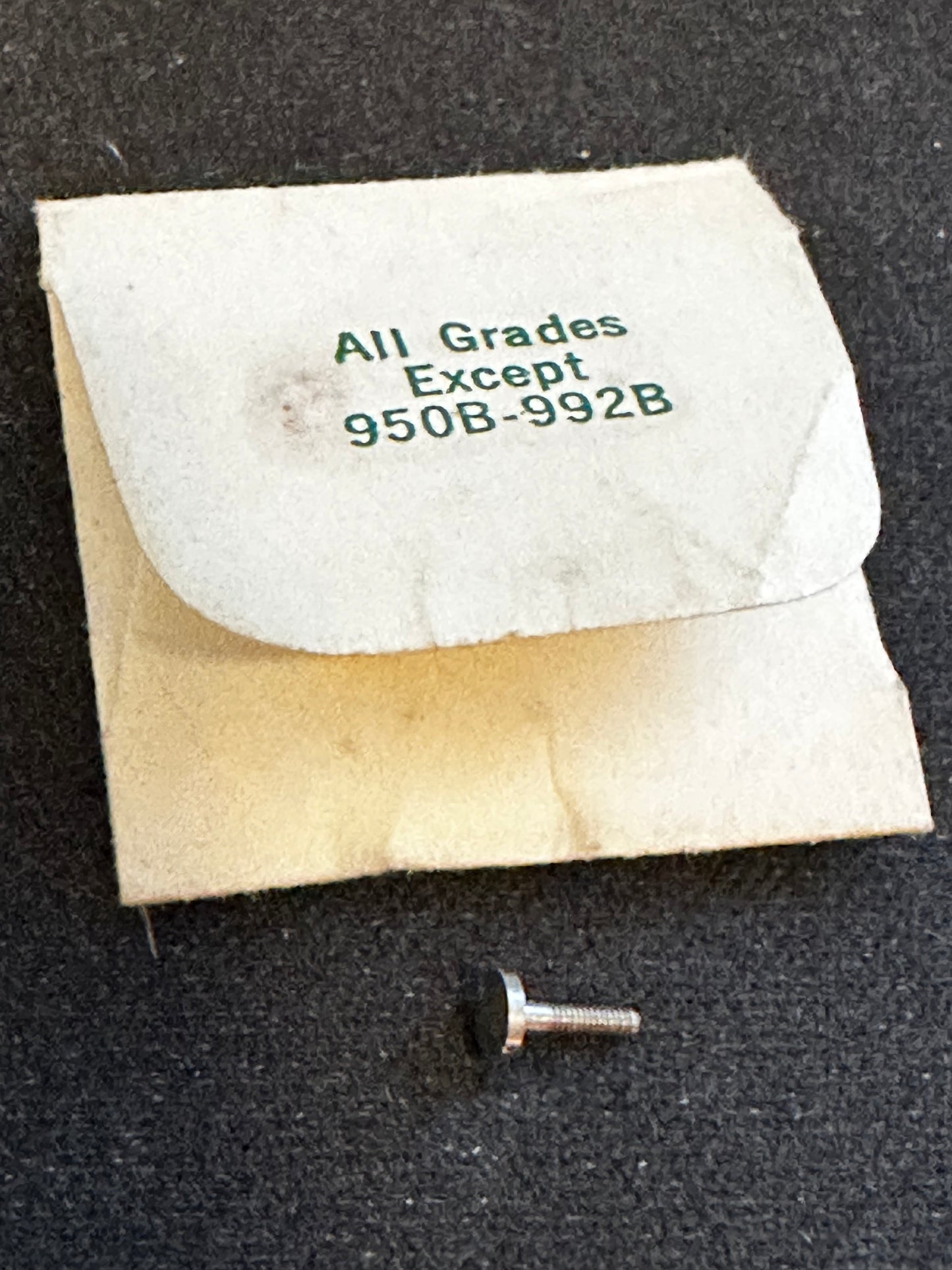 Hamilton Factory Case Screw for Hamilton 16s movements No. 393040
