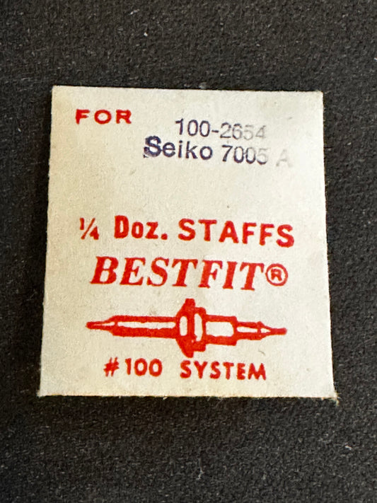 Bestfit Balance Staffs (2) for Seiko caliber 7005A movements - New