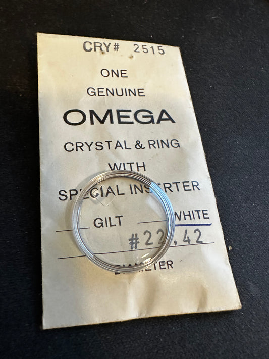 Omega Factory Crystal CRY 2515 Cyclops 22.42mm - New