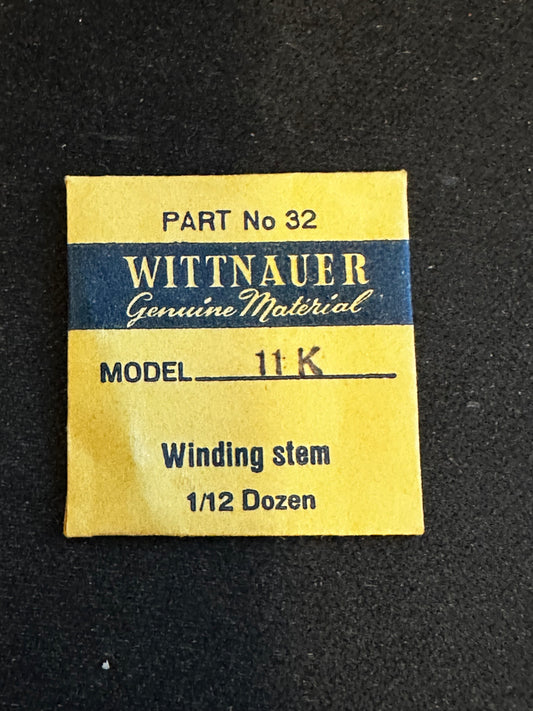 Wittnauer Factory stem for caliber 11K - new in envelope