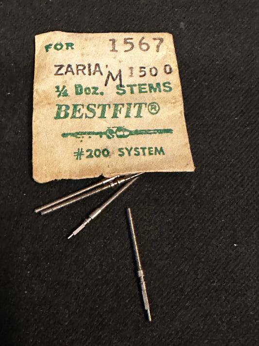 BESTFIT stems (4) for Zaria caliber 1509 - new in envelope