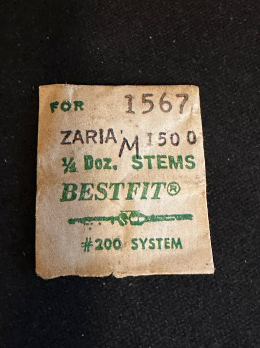 BESTFIT stems (4) for Zaria caliber 1509 - new in envelope