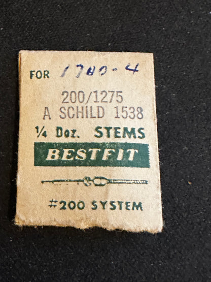 BESTFIT stems (2) for AS caliber 1538 - new in envelope