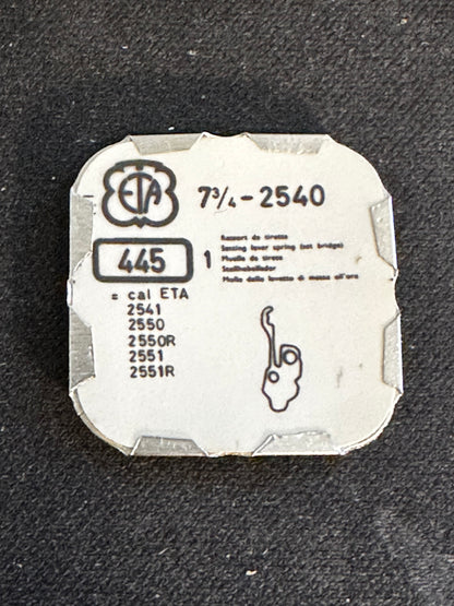 Set Bridge #445 for ETA caliber 2540, 7¾ Ligne movements - new