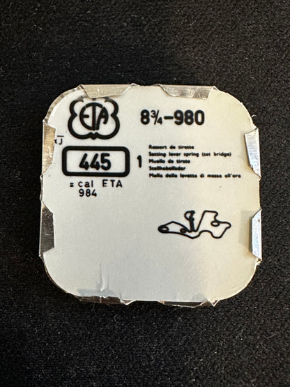Set Bridge #445 for ETA caliber 980, 984, 8¾ Ligne movements - new