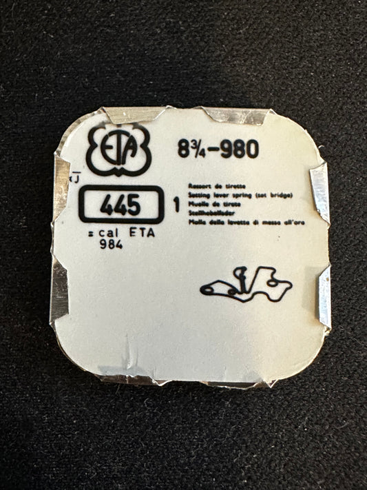 Set Bridge #445 for ETA caliber 980, 984, 8¾ Ligne movements - new