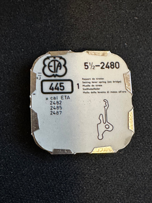 Set Bridge #445 for ETA caliber 2480, 5½ Ligne movements - new