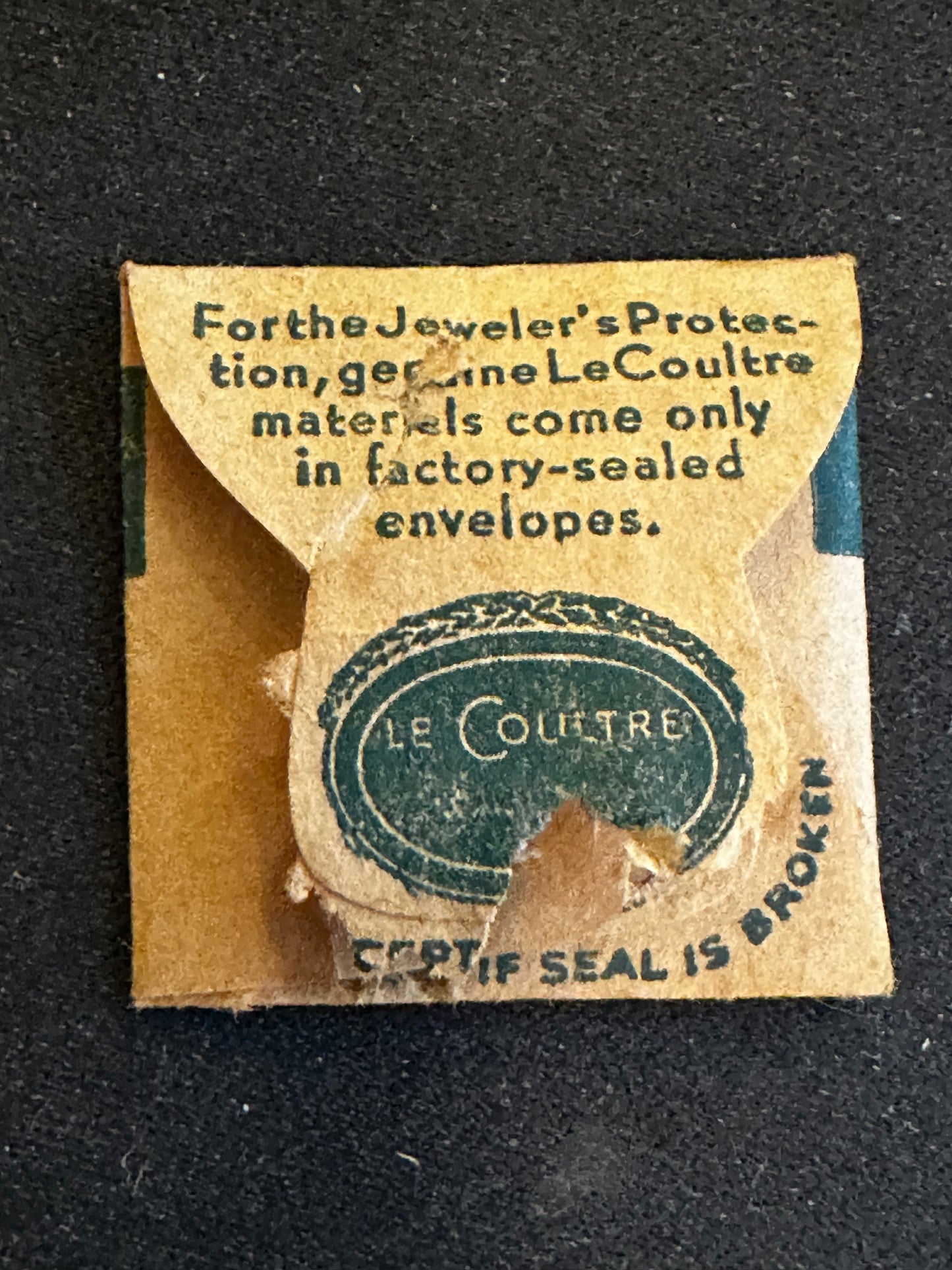 LeCoultre Factory Mainspring for caliber 12AD / 481 - Alloy