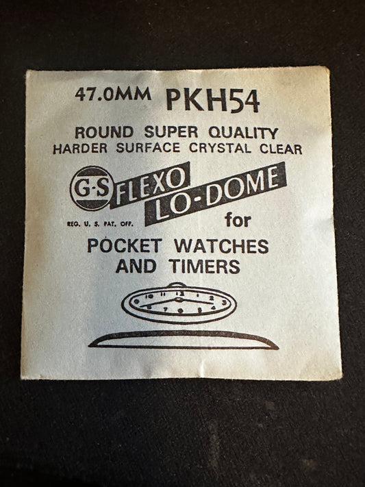 GS PKH54 Pocket Watch Crystal 47.0mm - New