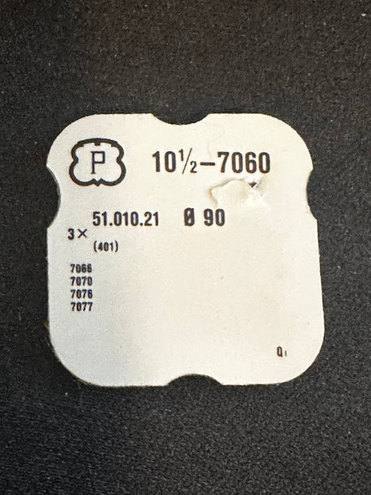 Stems (2) for Peseux caliber 7060, 10½ ligne Movement