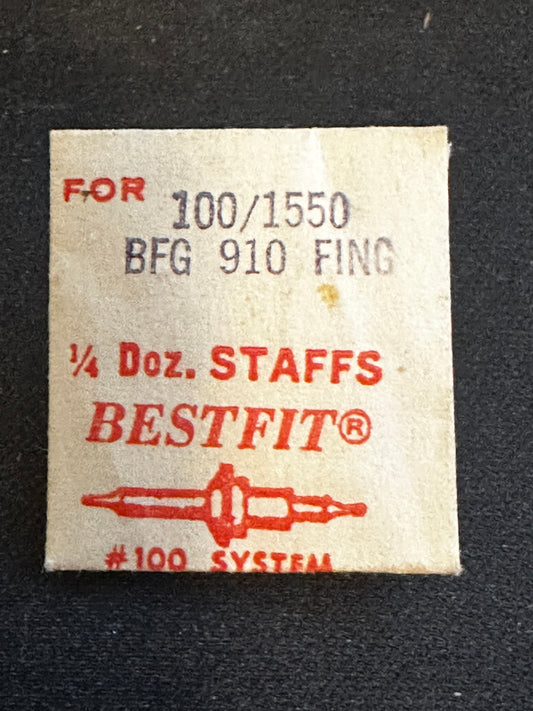 Bestfit Balance Staffs (2) for BFG caliber 910 movements - New