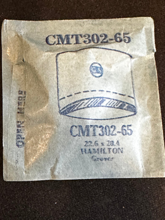 GS Fancy Crystal CMT302-65 for HAMILTON Grover - 22.6 x 20.4 mm - New