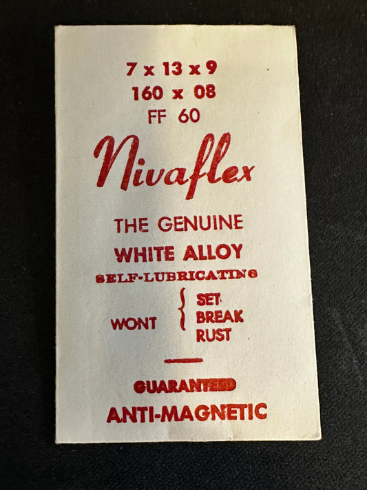Nivaflex Mainspring for Font caliber 60, 61 - Alloy