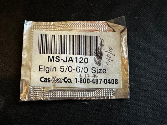 Cas-Ker Mainspring JA120 for 5/0s & 6/0s Elgin Factory No. 2890 / 6098 - Alloy