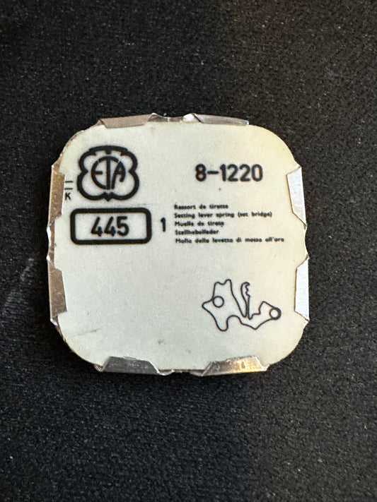 Set Bridge #445 for ETA caliber 1220, 8 Ligne movements - new
