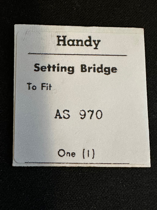 Handy Set Lever Bridge for AS caliber 970 - new