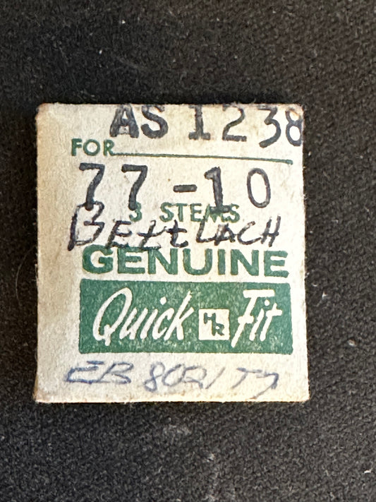 HR Quick Fit stems (3) for AS caliber 1238 - new in envelope
