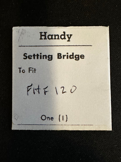 Handy Set Lever Bridge for Font caliber 120 - new