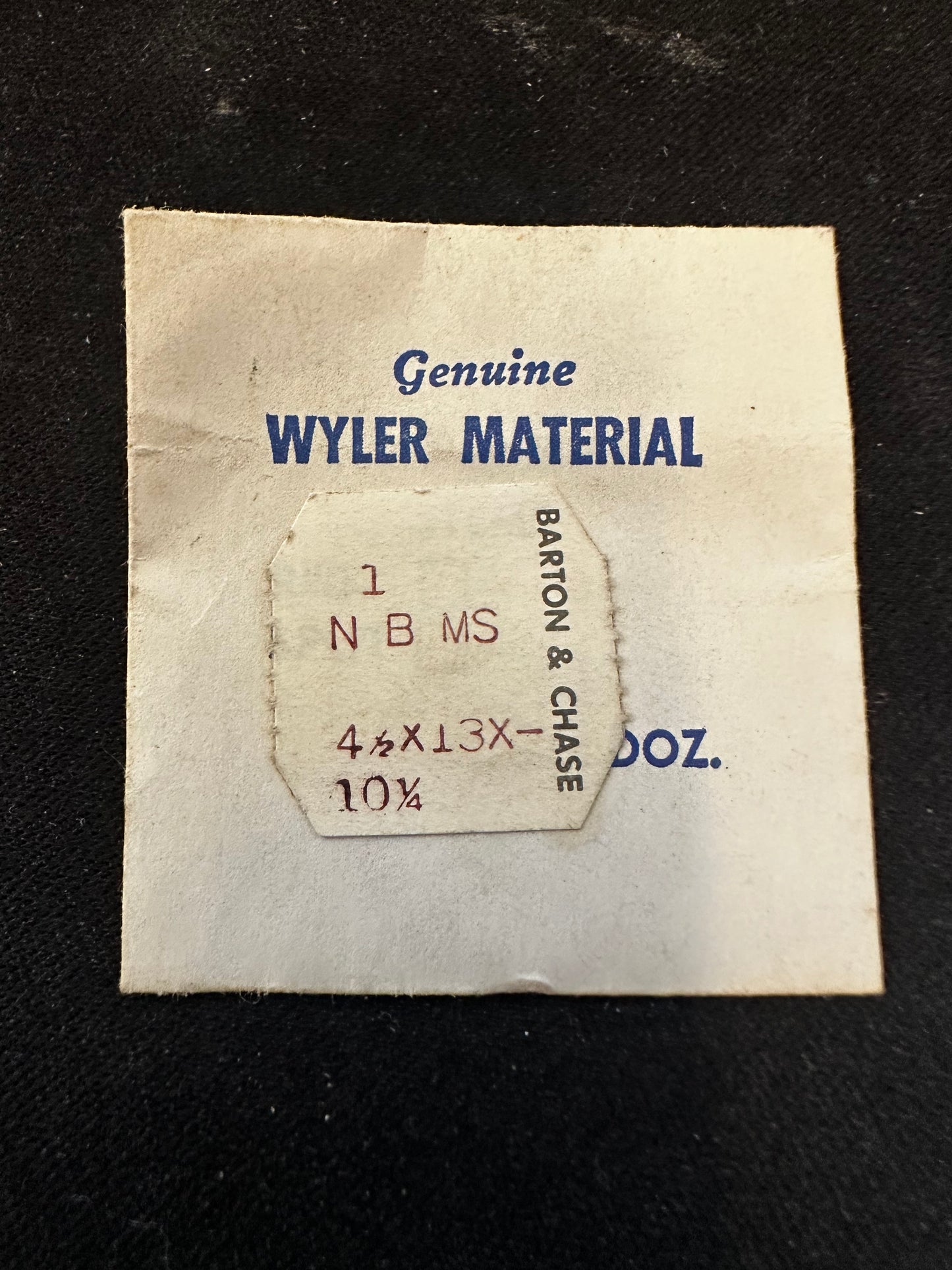 N.B.MS Mainspring for Font 120, Wyler WC40, WC41 - Alloy