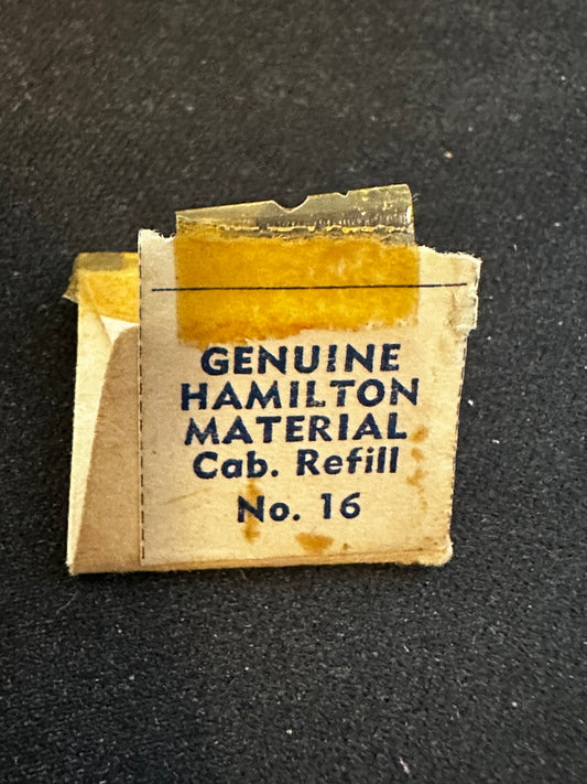 TWO Hamilton Factory Balance Staffs for 12s No. 1250A, P10 - New