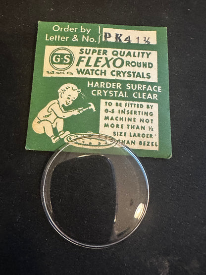 GS PK41½ Pocket Watch Crystal 39.0mm - New