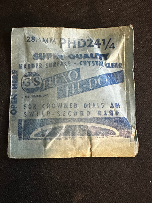 GS Flexo Round HI-DOME Crystal PHD 24¼ - 28.1 mm - New